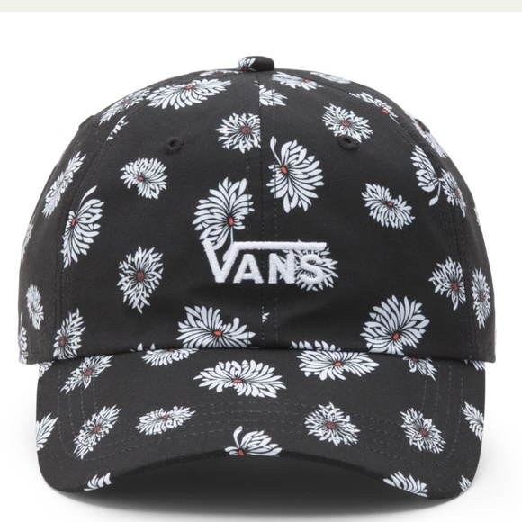 Vans Accessories - Vans floral daisies Court Side Printed Hat NWT